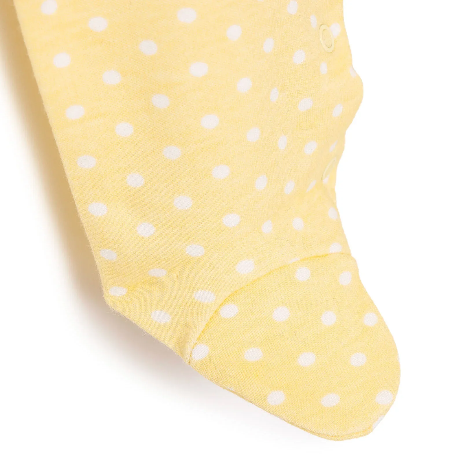 HelloBaby Newborn Girl Footed Jumpsuit - Yellow - Image 6