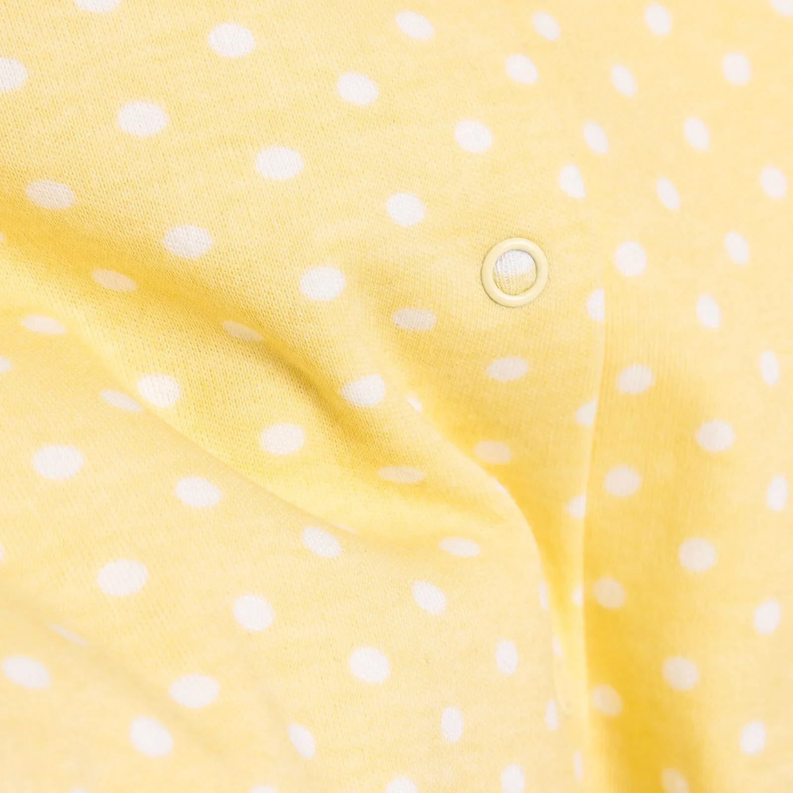 HelloBaby Newborn Girl Footed Jumpsuit - Yellow - Image 7