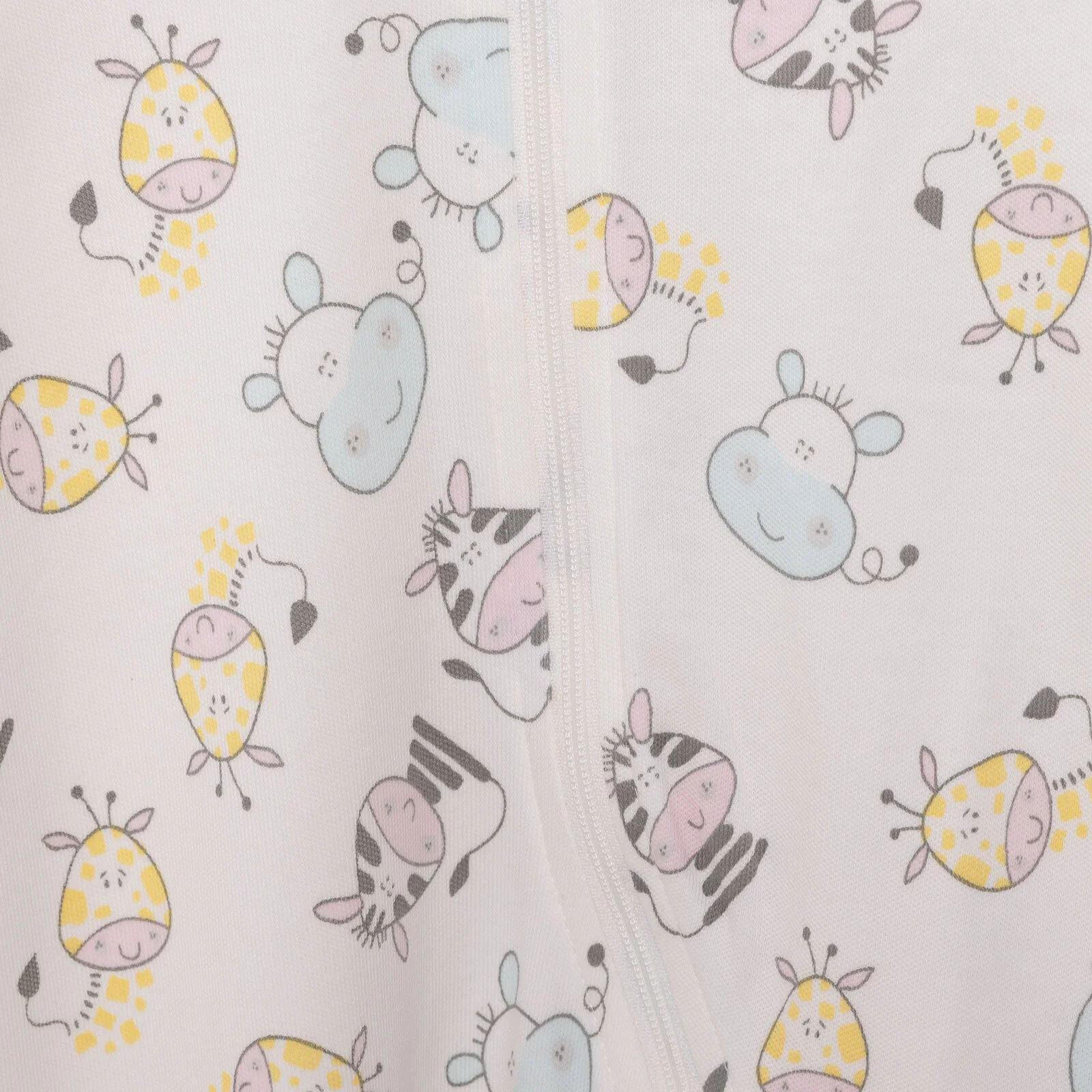 HelloBaby Newborn Girl Footed Jumpsuit - Ecru - Image 5