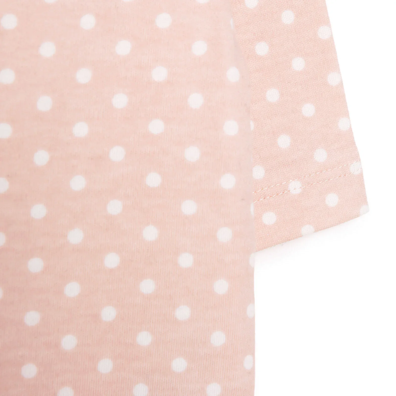 HelloBaby Newborn Girl Footed Jumpsuit - Salmon - Image 5