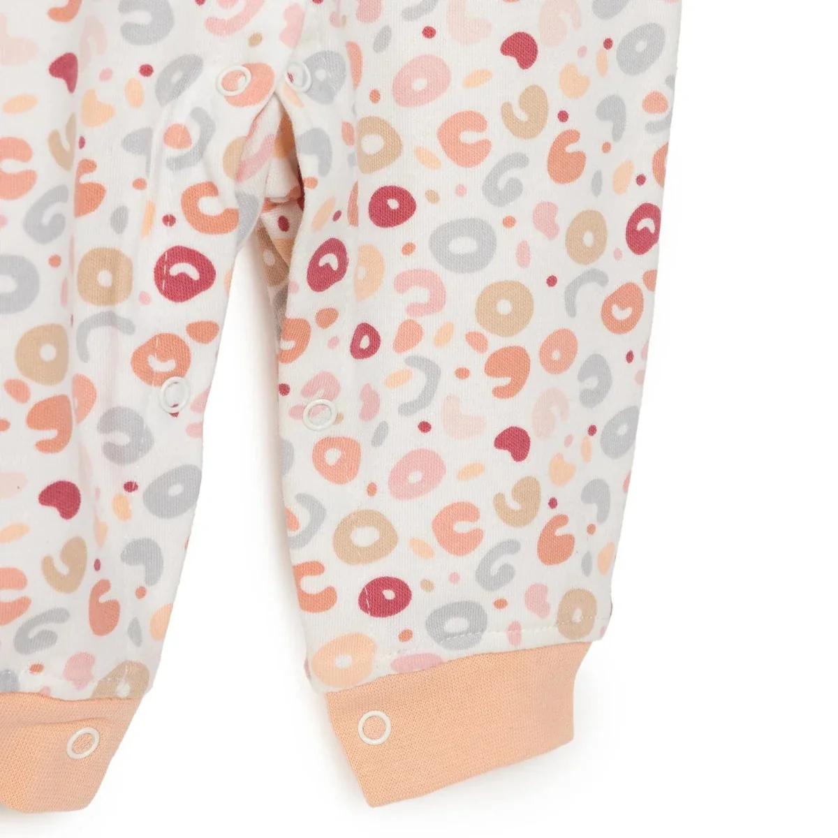 HelloBaby Newborn Girl Jumpsuit - Ecru - Image 7