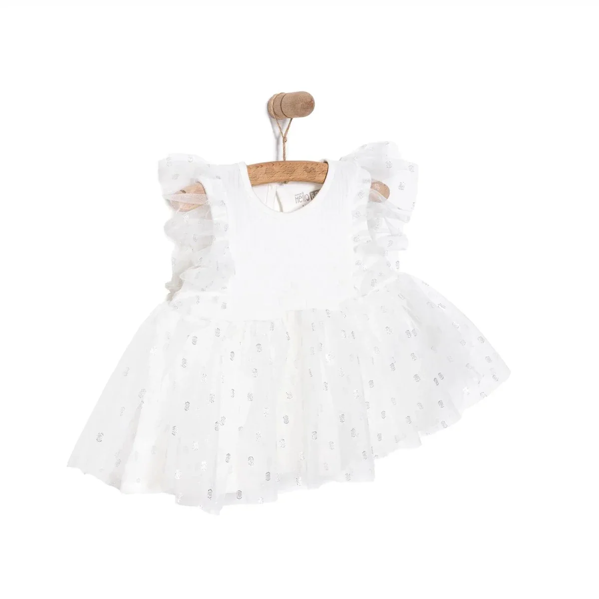 HelloBaby Newborn Girl Special Day Clothing - Ecru - Image 2