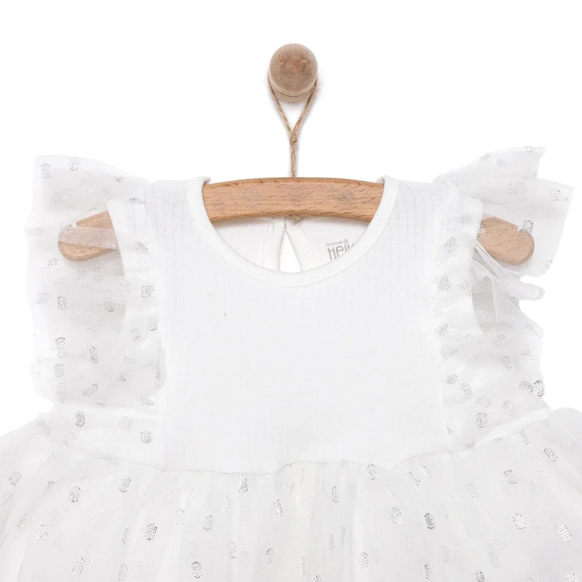HelloBaby Newborn Girl Special Day Clothing - Ecru - Image 4