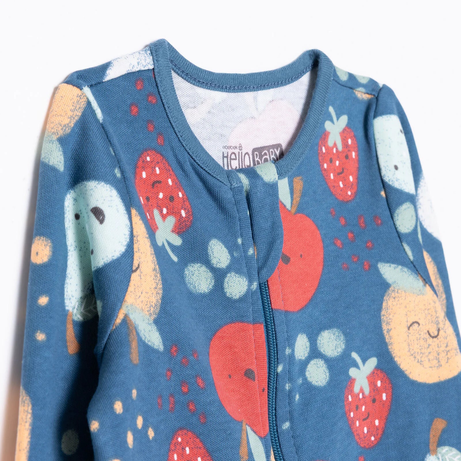 HelloBaby Newborn Jumpsuit - Dark Blue - Image 3