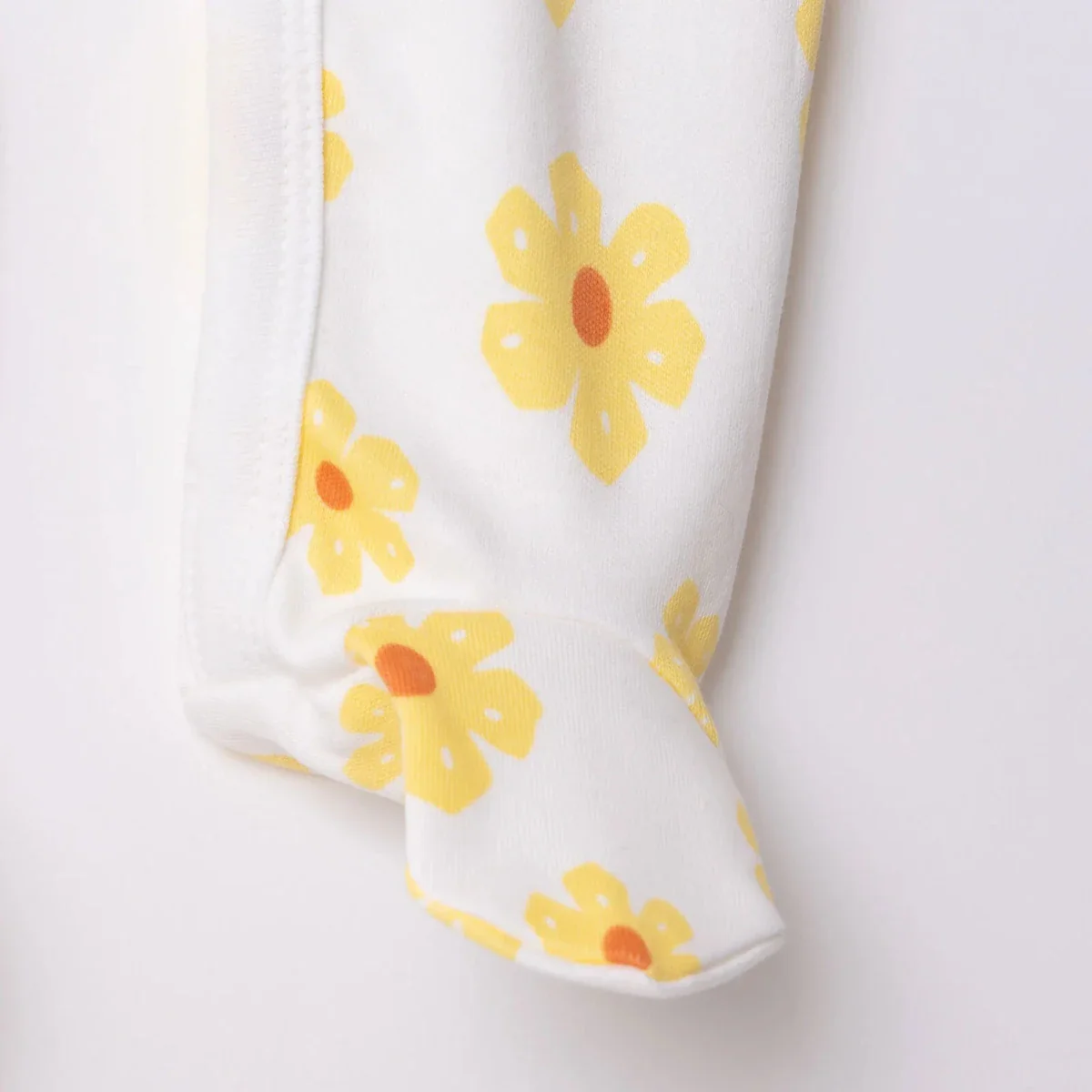 HelloBaby Newborn Jumpsuit-Hat - Ecru Printed - Image 5