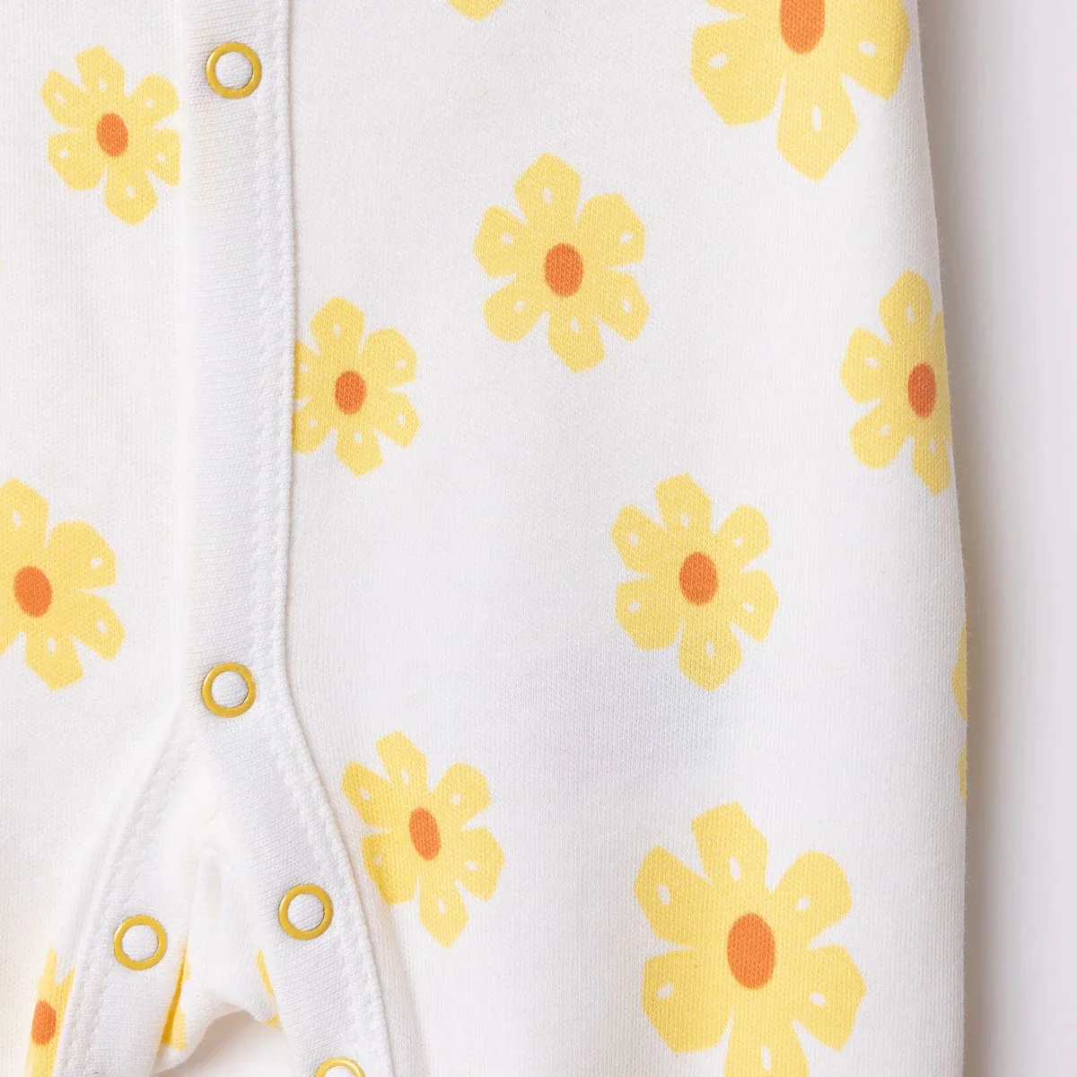 HelloBaby Newborn Jumpsuit-Hat - Ecru Printed - Image 6