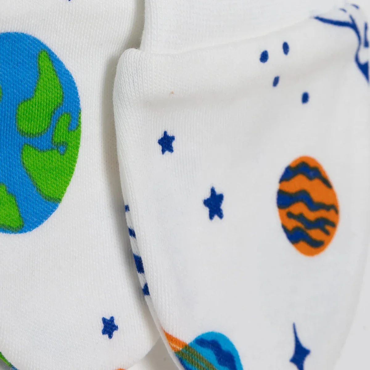 HelloBaby Newborn Mittens - Ecru - Image 5