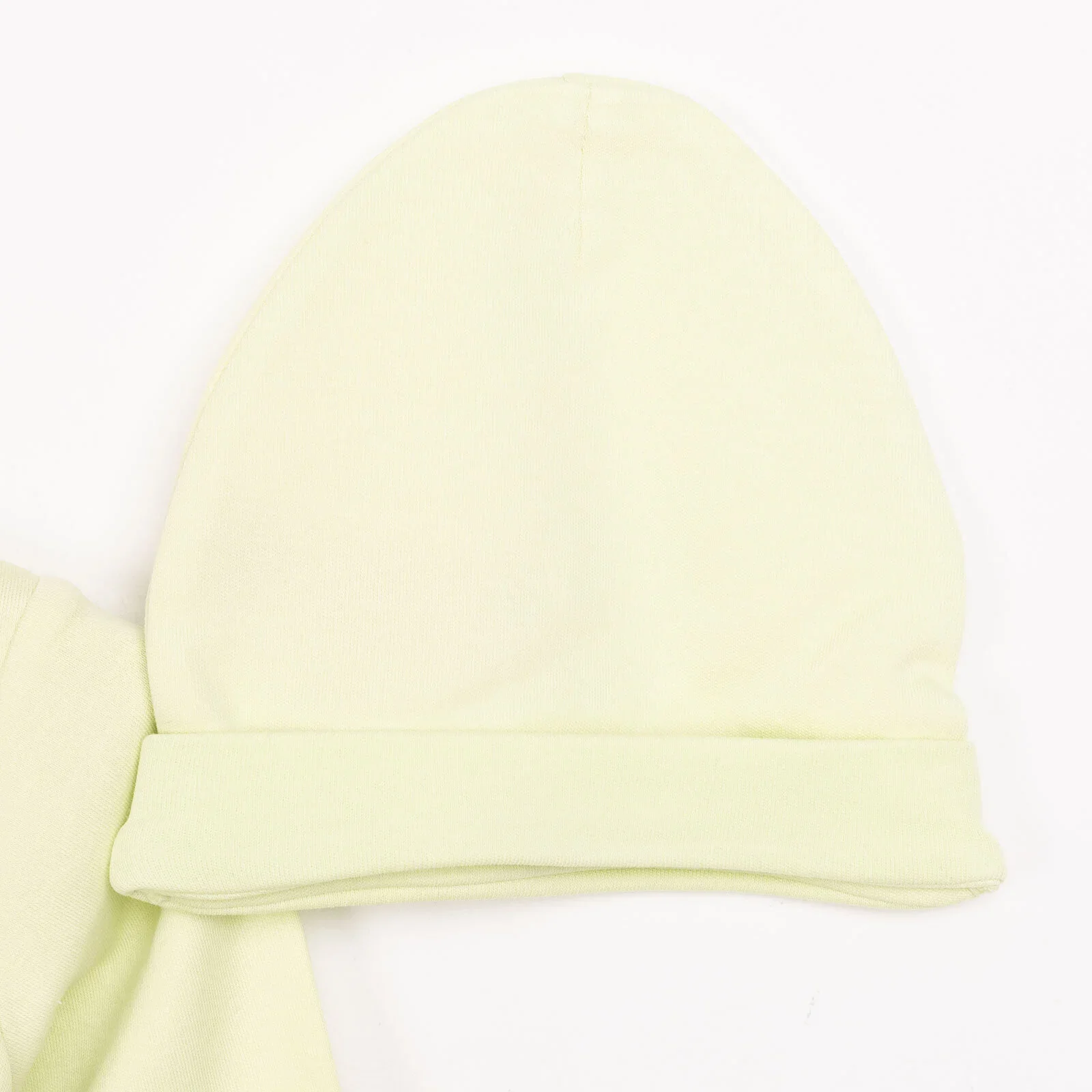 HelloBaby Newborn Organic Wrapover Top-Hat - Green - Image 5
