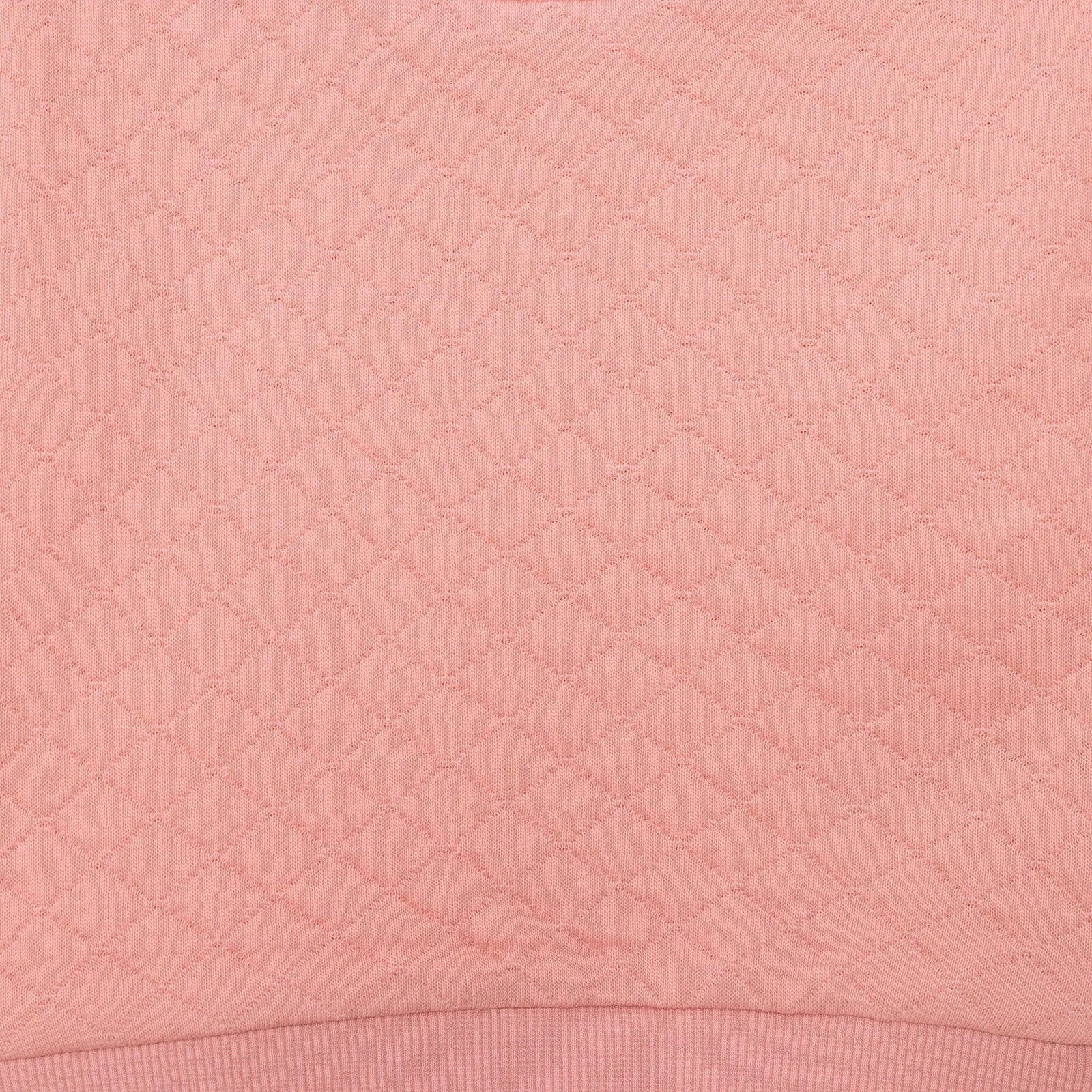 HelloBaby Newborn Quilted Sweatshirt-Footed Bottom - Dark Pink - Image 5