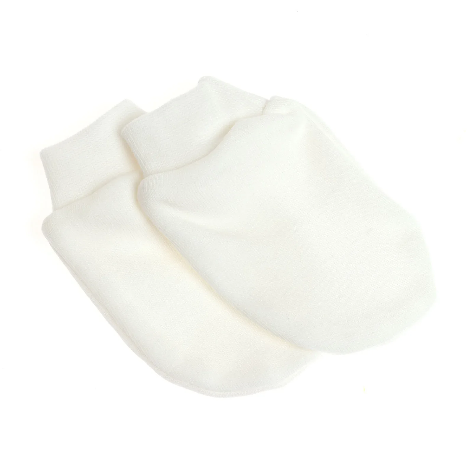 HelloBaby Newborn Striped-Straight Mittens - Pink - Image 4