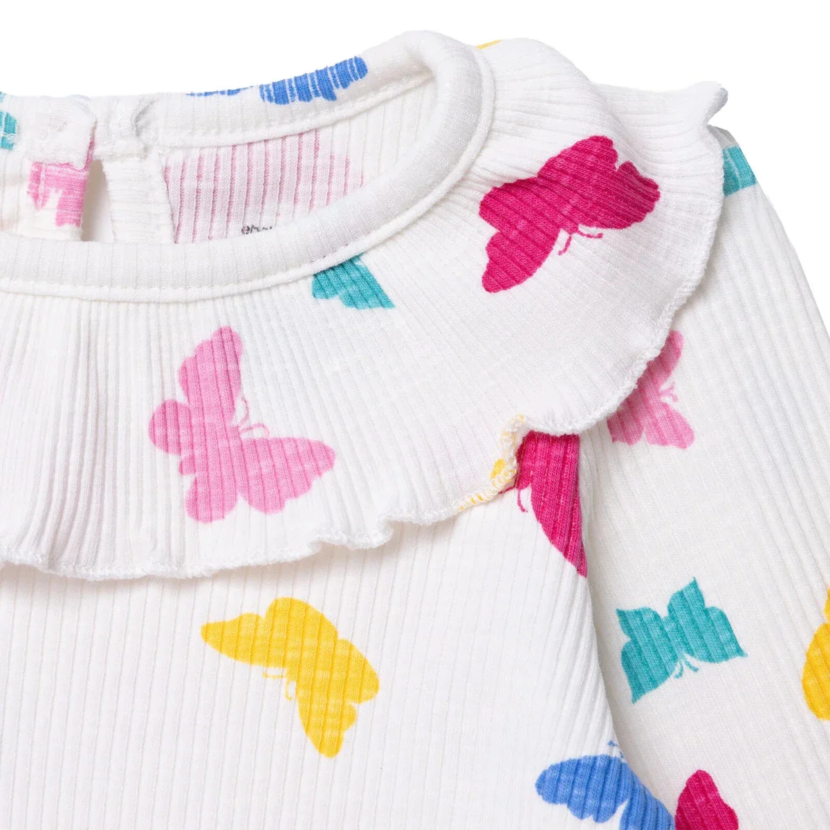HelloBaby Newborn Sweatshirt - Ecru Printed - Image 3
