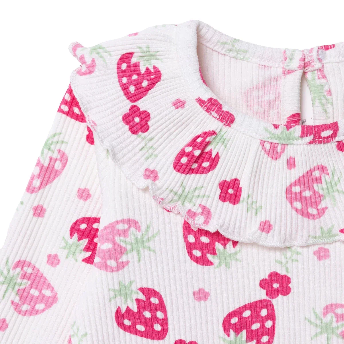 HelloBaby Newborn Sweatshirt - Ecru Printed - Image 3