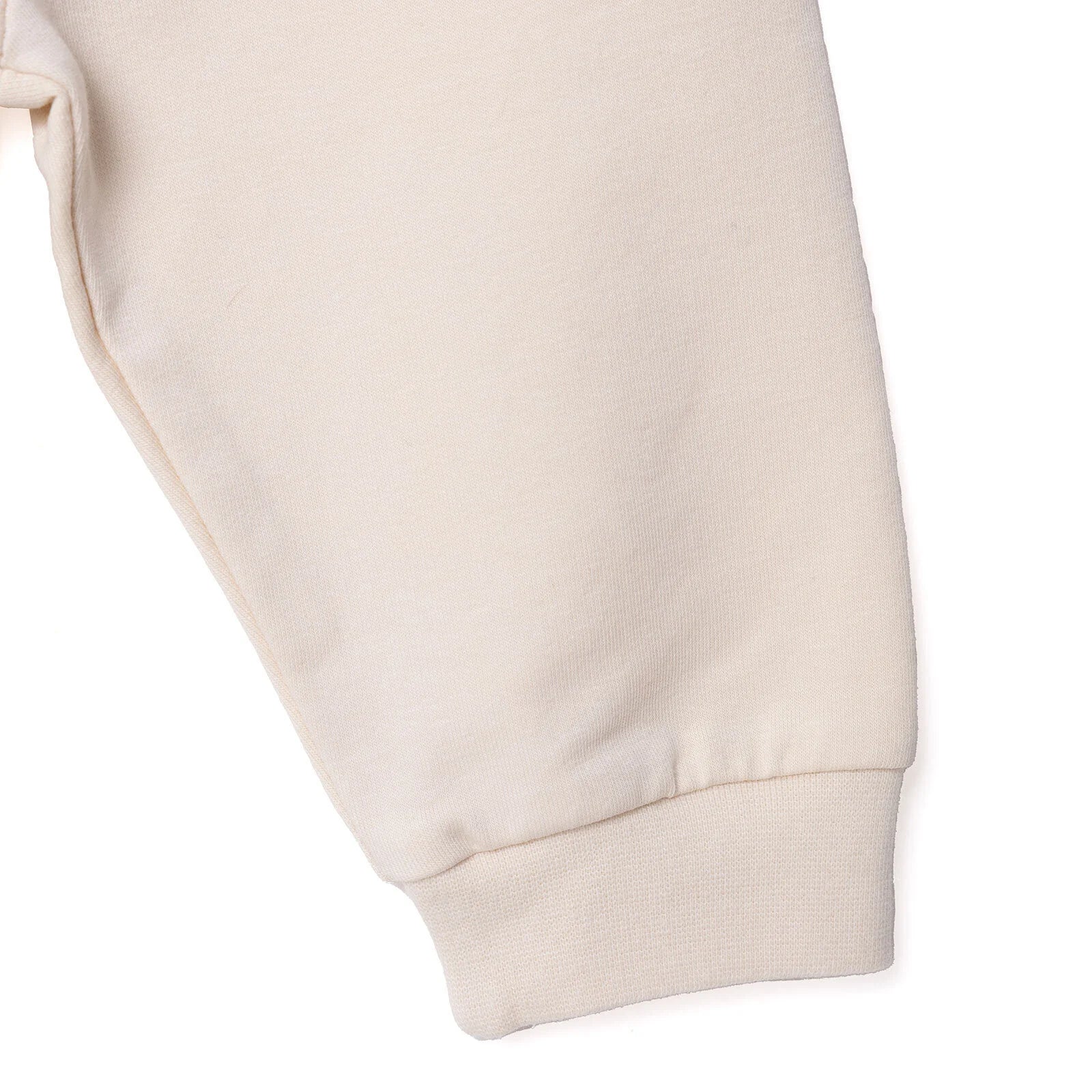 HelloBaby Newborn Sweatshirt-Footless Bottom - Beige - Image 6