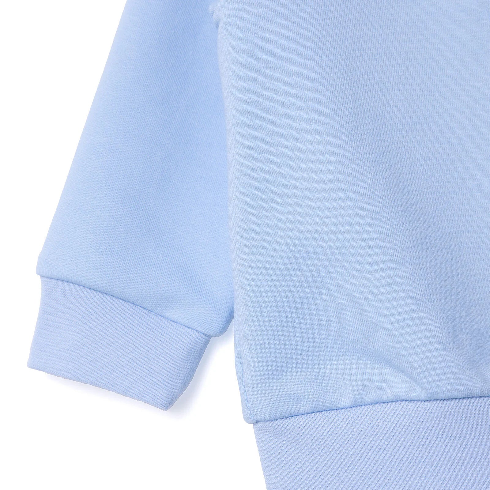 HelloBaby Newborn Sweatshirt-Footless Bottom - Light Blue - Image 5