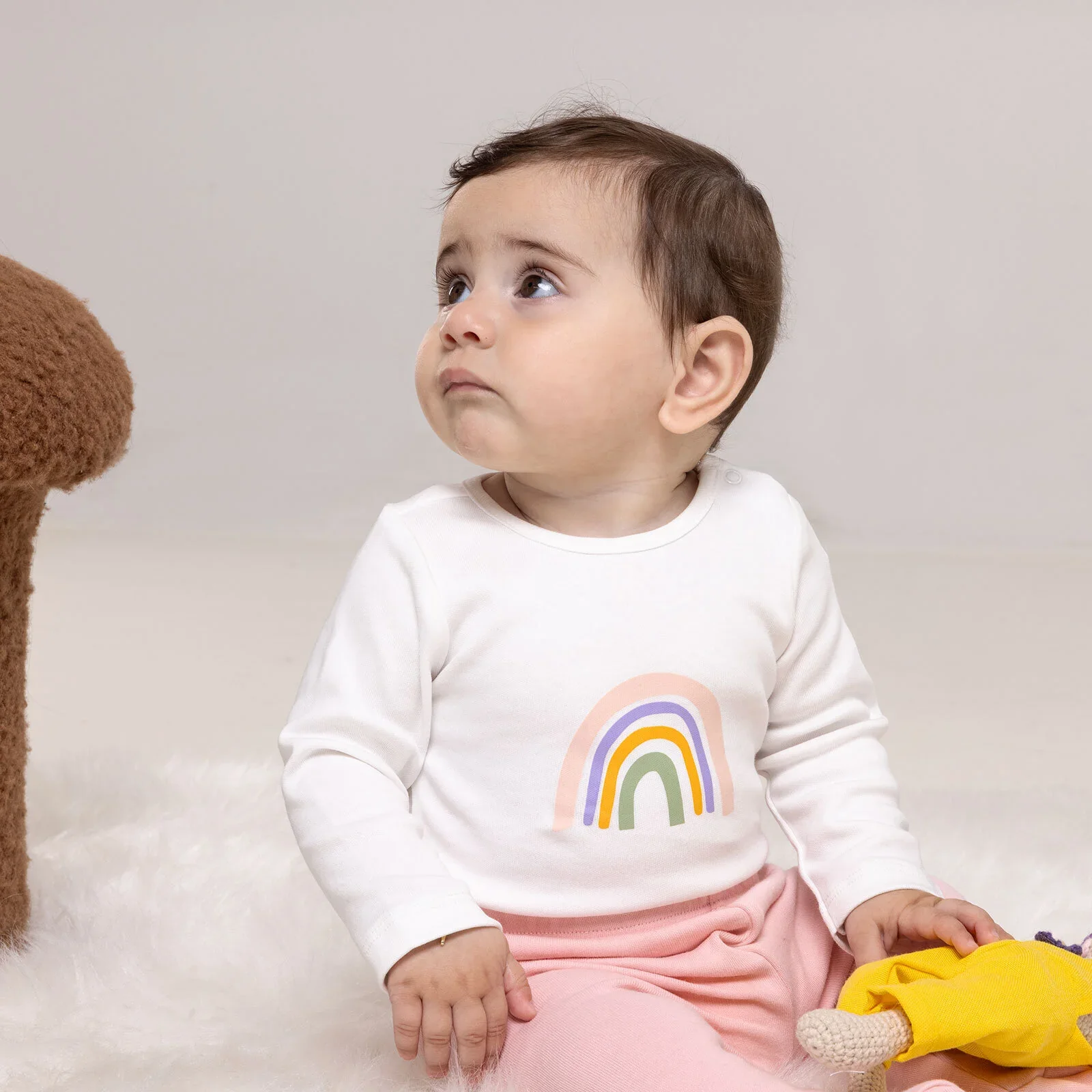 HelloBaby Newborn Unisex 4 pcs Starter Set - Light Pink - Image 3