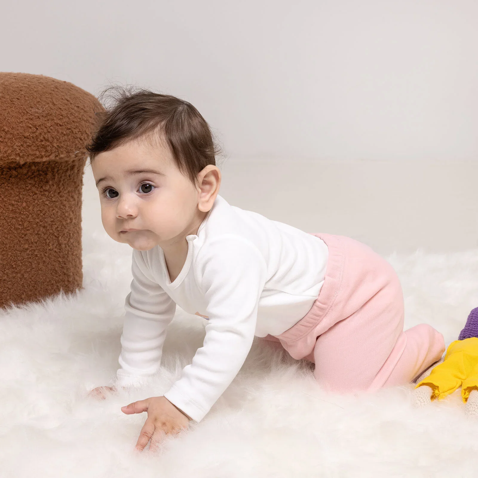 HelloBaby Newborn Unisex 4 pcs Starter Set - Light Pink - Image 4