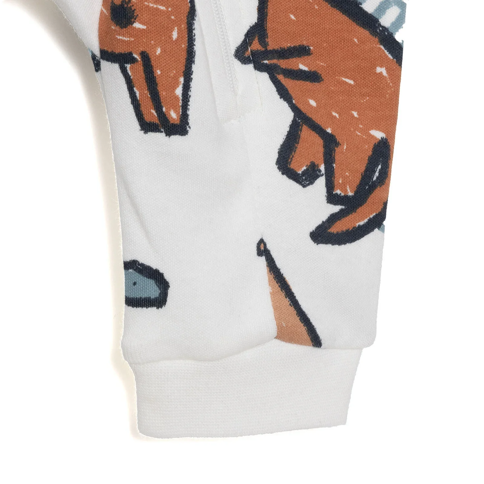 HelloBaby Newborn Unisex Jumpsuit - Ecru - Image 7