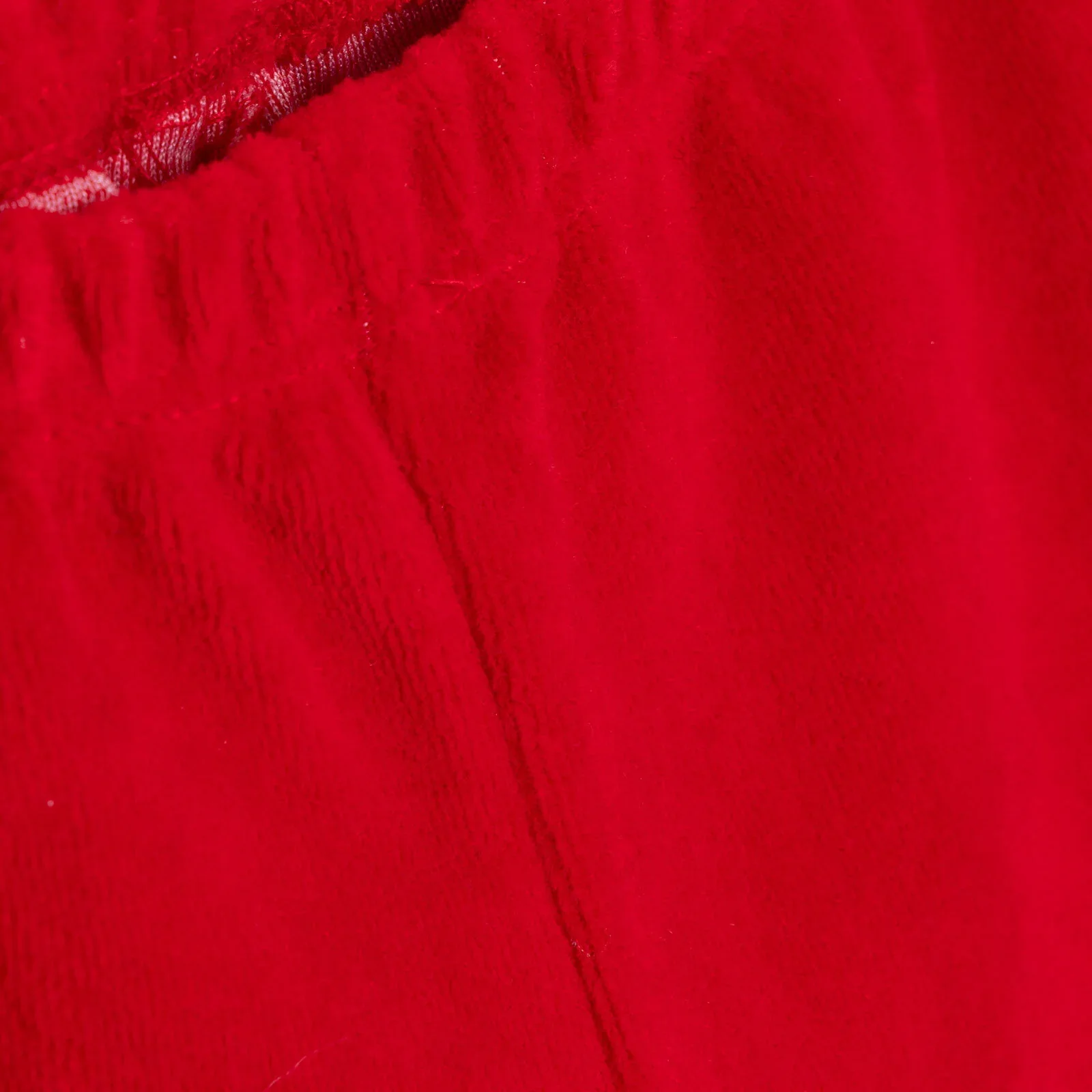 HelloBaby Newborn Velvet Footed Bottom - Red - Image 3