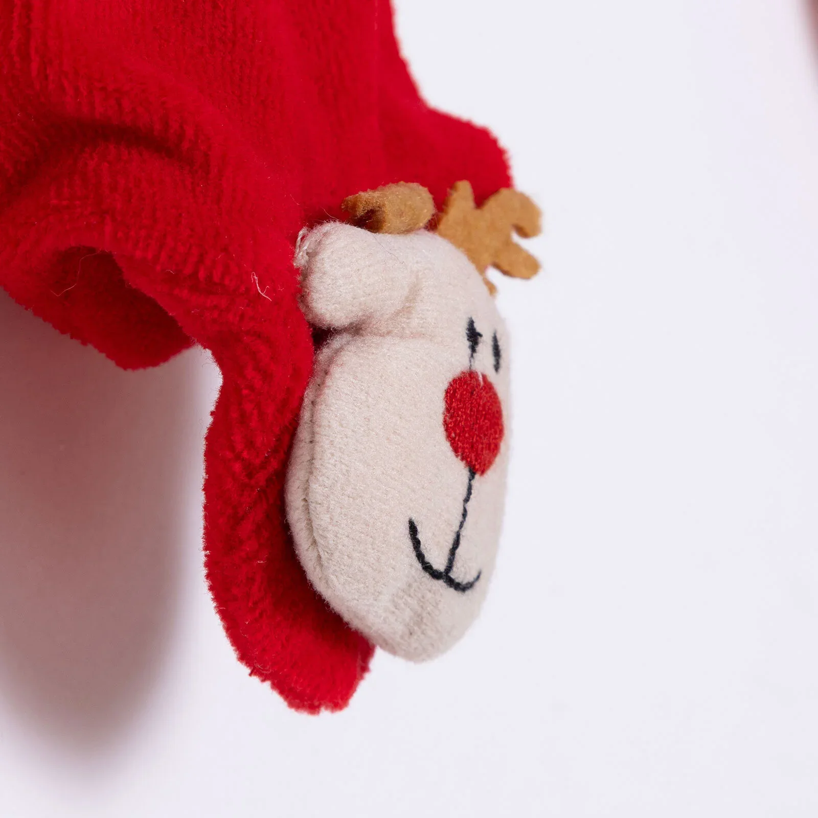 HelloBaby Newborn Velvet Footed Bottom - Red - Image 5