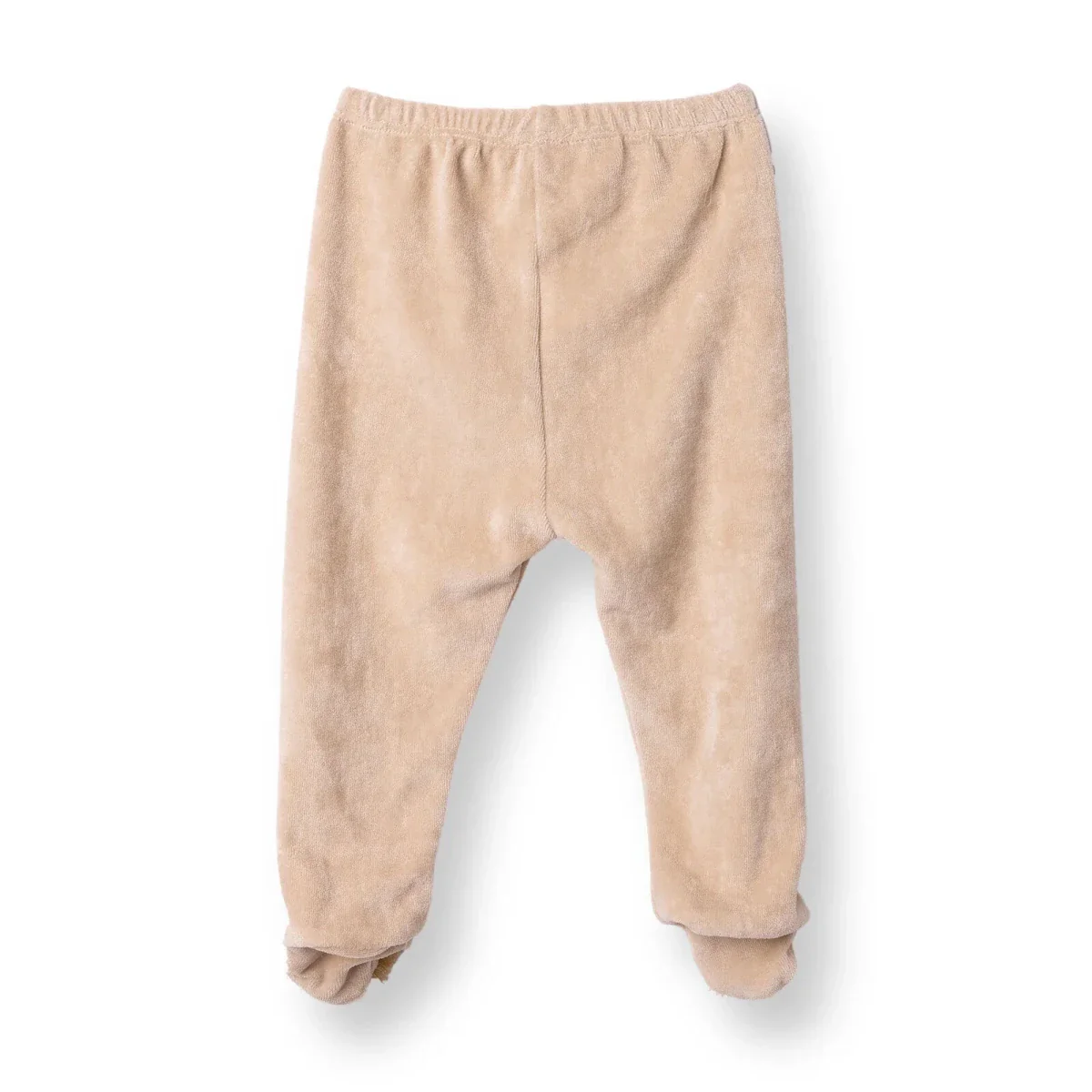 HelloBaby Newborn Velvet Footed Bottom - Beige - Image 2