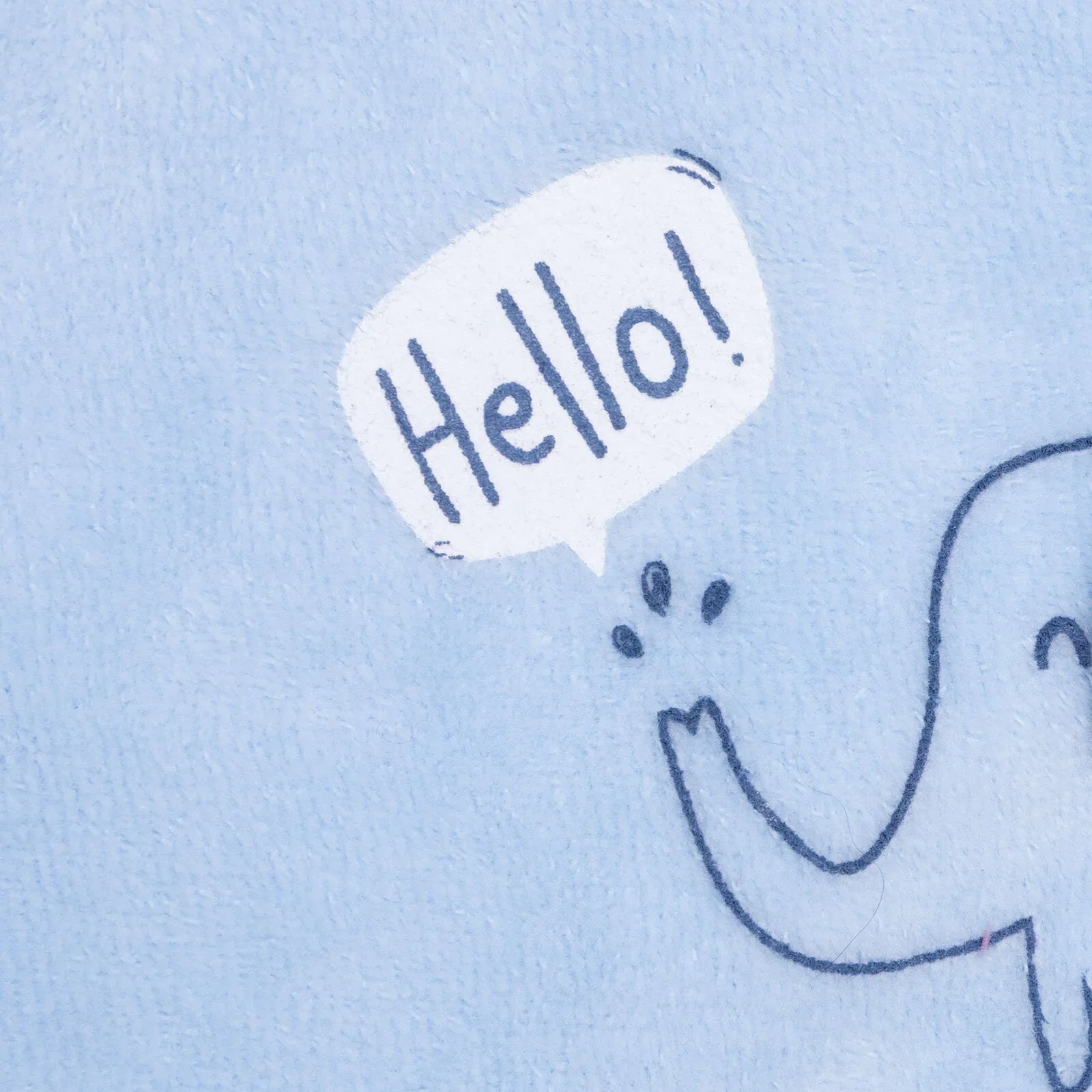 HelloBaby Newborn Vest - Light Blue - Image 4
