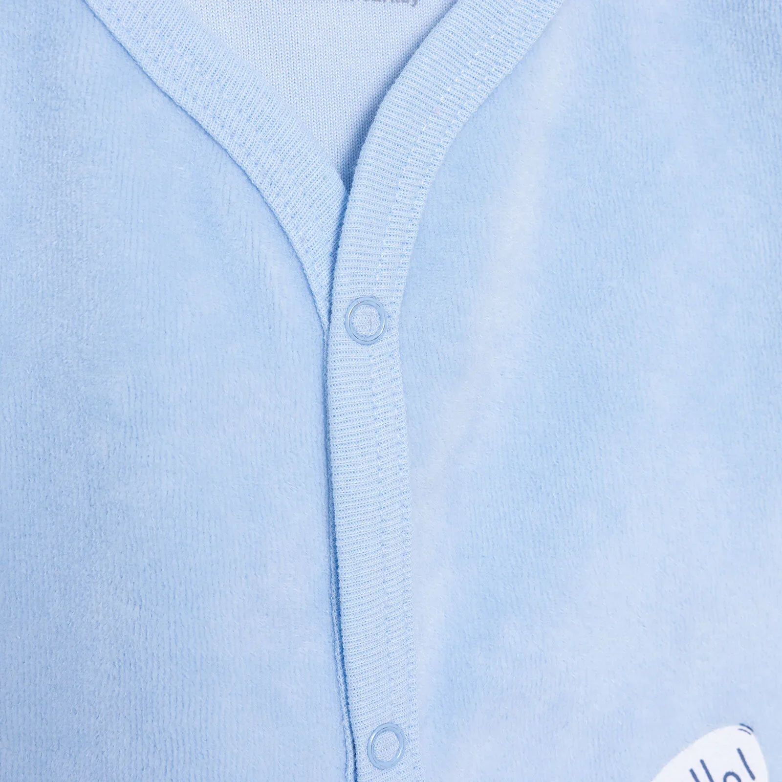 HelloBaby Newborn Vest - Light Blue - Image 6