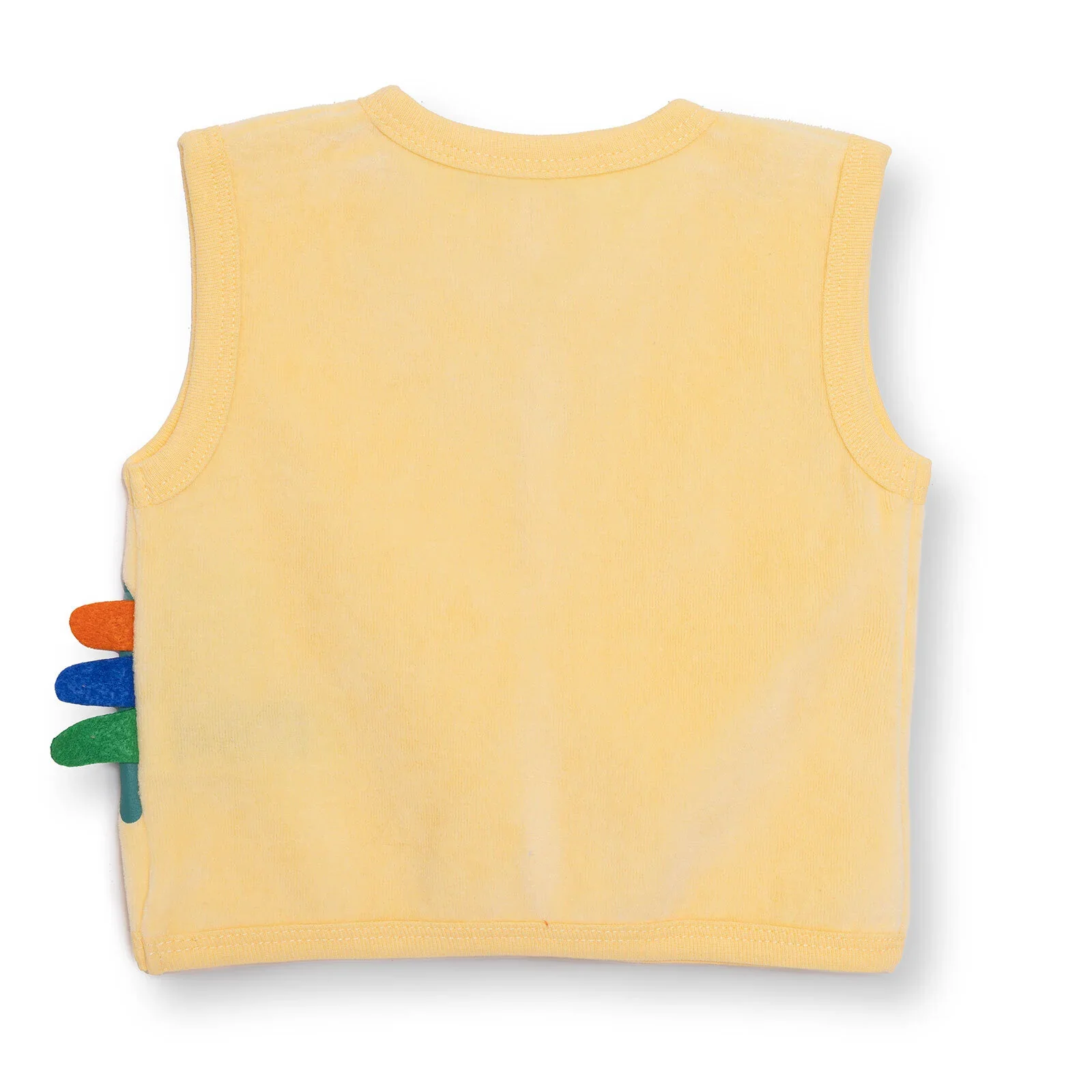 HelloBaby Newborn Vest - Yellow - Image 2
