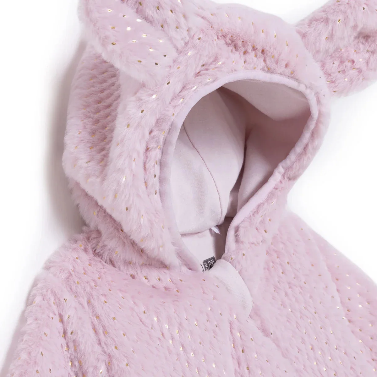HelloBaby Newborn Welsoft Footed Jumpsuit - Pink - Image 3