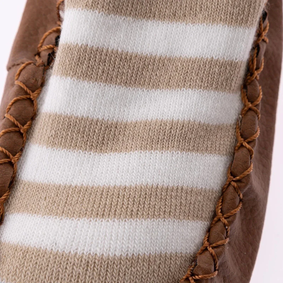HelloBaby Rattle Socks - Brown - Image 3