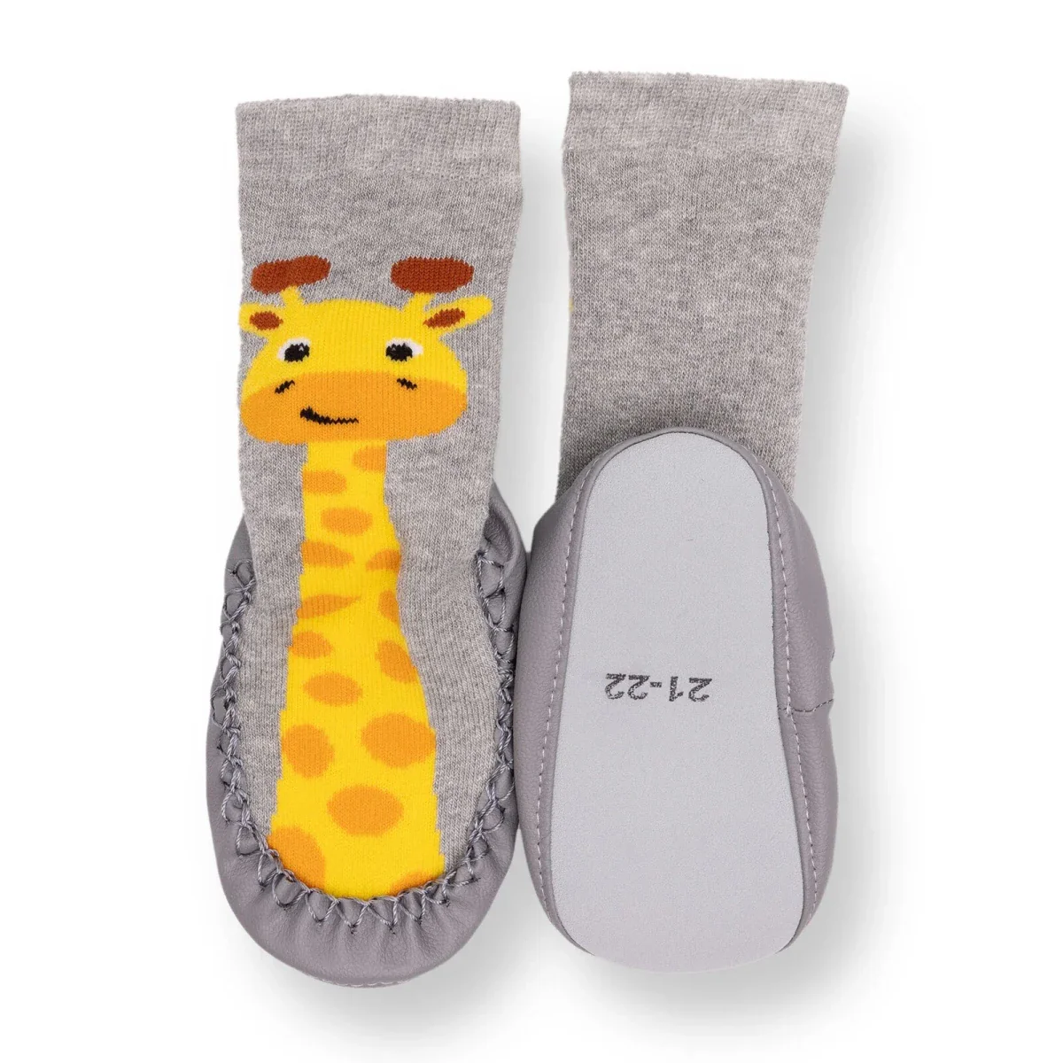 HelloBaby Rattle Socks - Grey Melange - Image 2