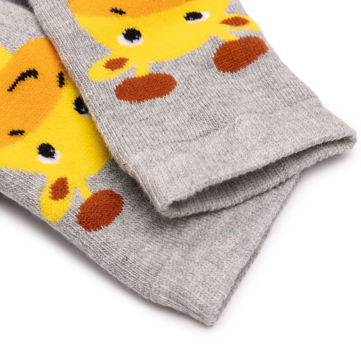 HelloBaby Rattle Socks - Grey Melange - Image 5