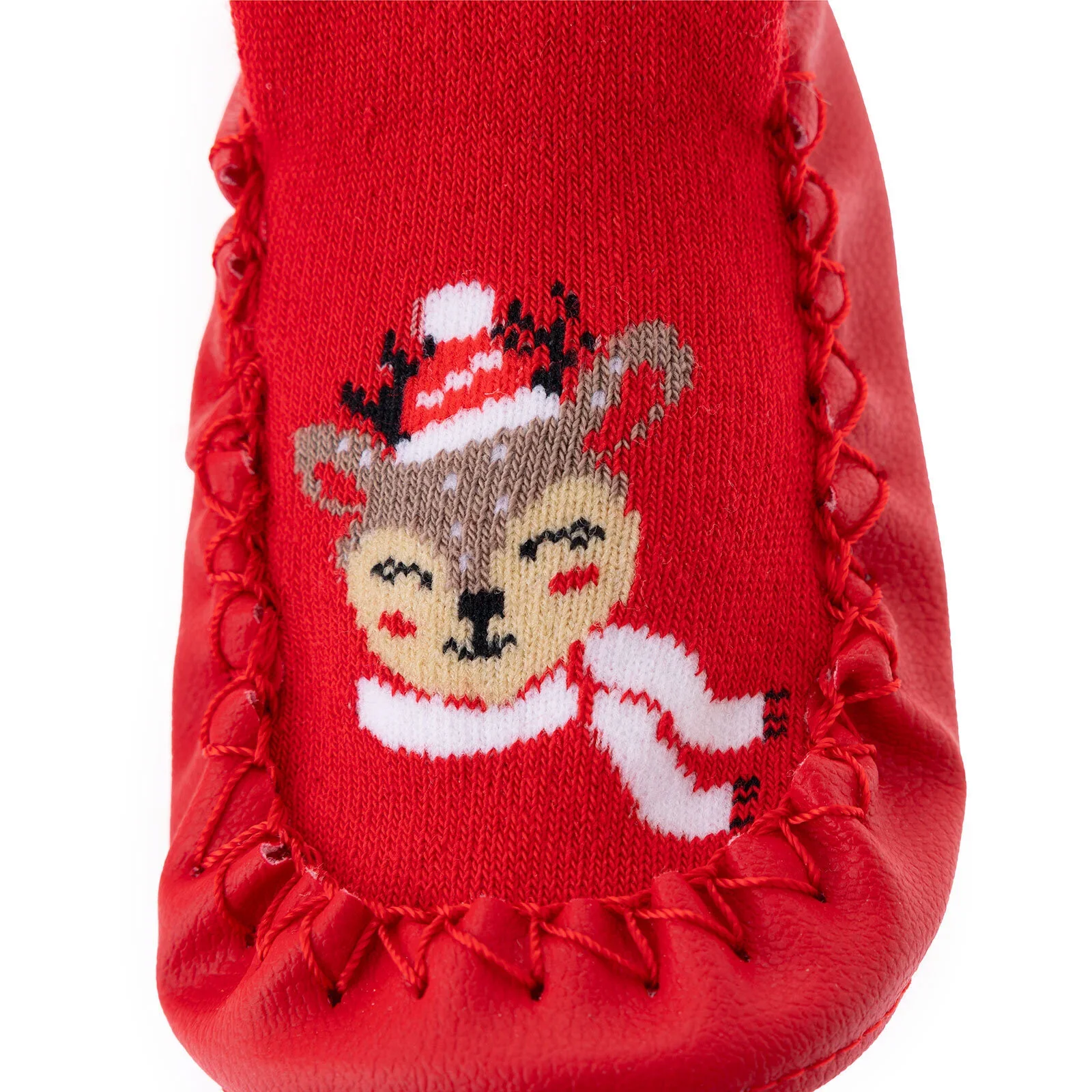 HelloBaby Rattle Socks - Red - Image 3