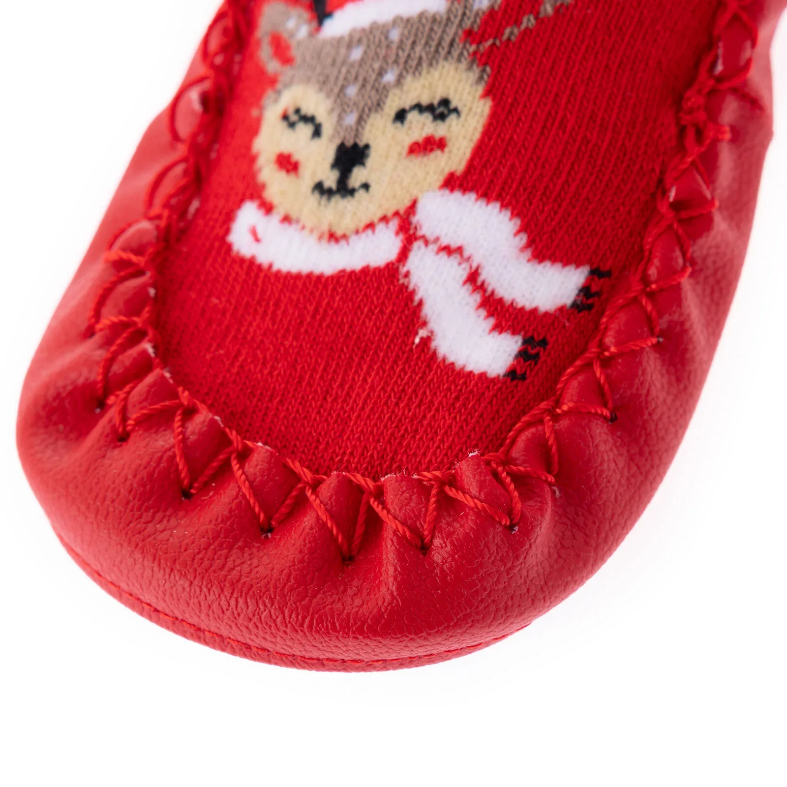 HelloBaby Rattle Socks - Red - Image 4