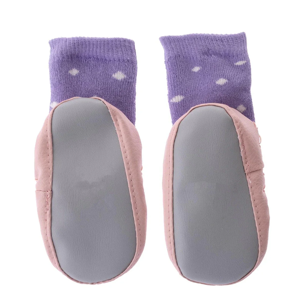 HelloBaby Rattle Socks - Lilac - Image 5