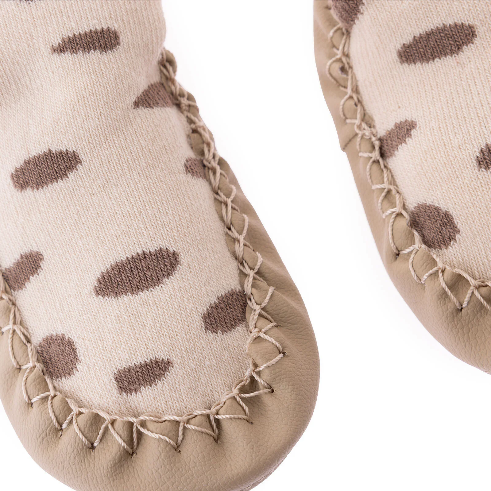 HelloBaby Rattle Socks - Ecru - Image 3