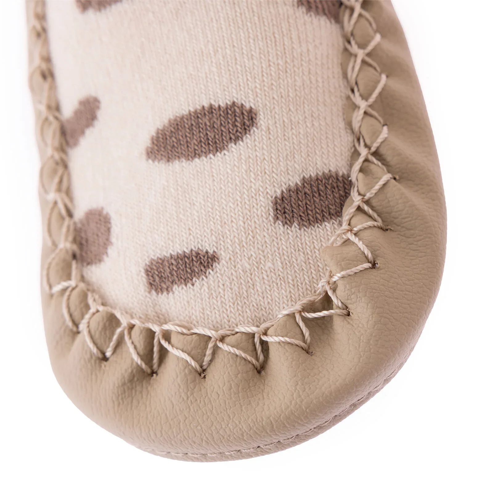 HelloBaby Rattle Socks - Ecru - Image 4