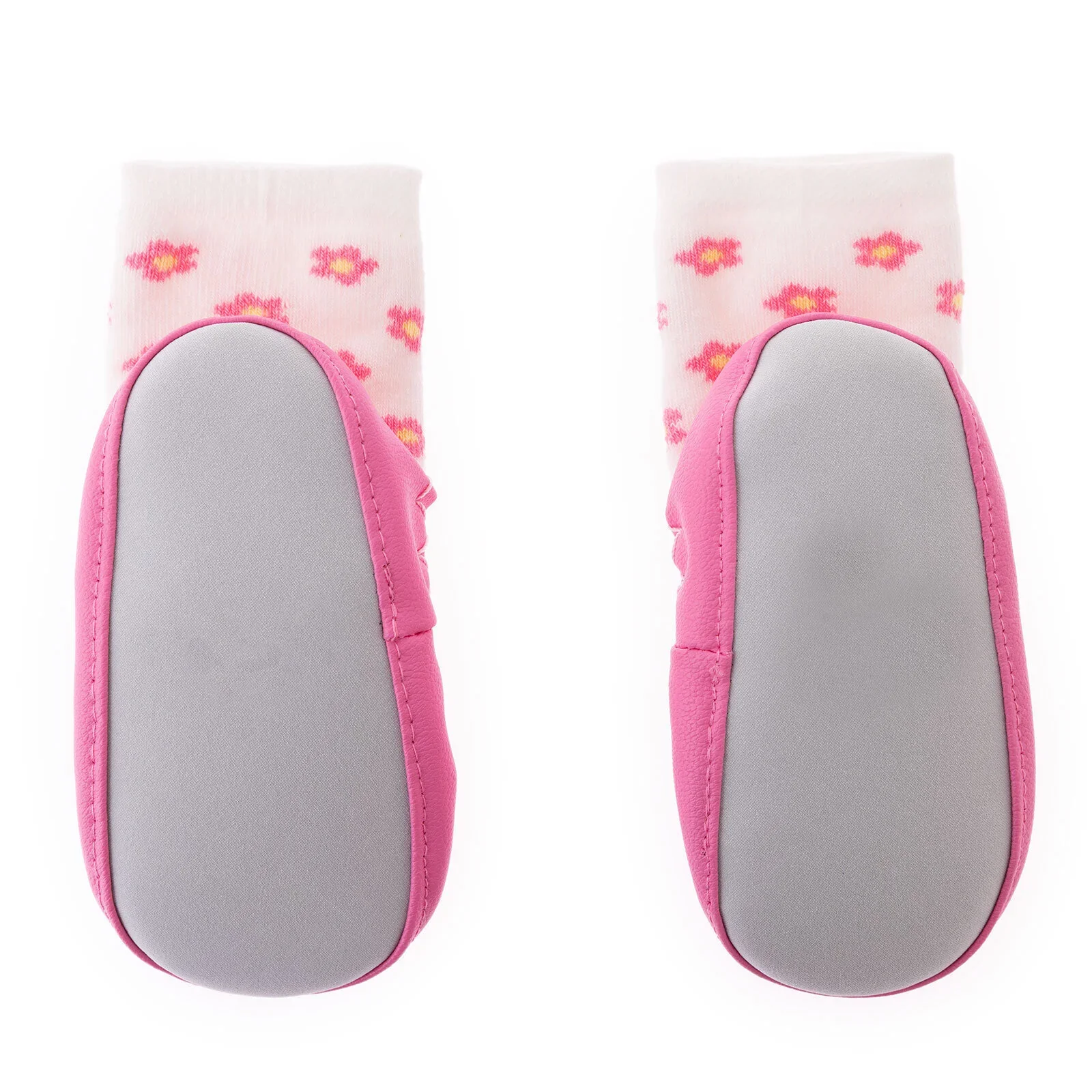 HelloBaby Rattle Socks - Ecru - Image 4