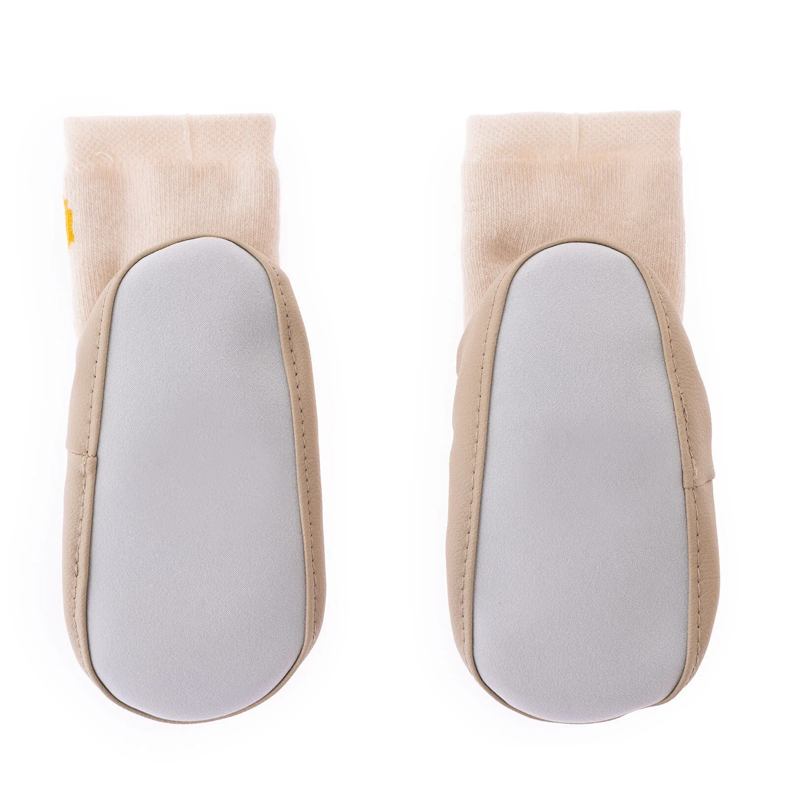 HelloBaby Rattle Socks - Ecru - Image 5