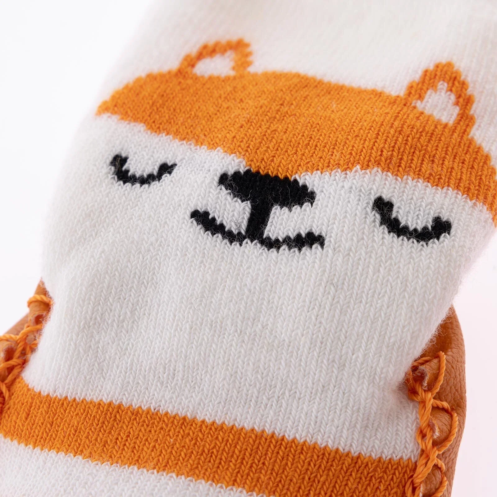 HelloBaby Rattle Socks - Orange - Image 2