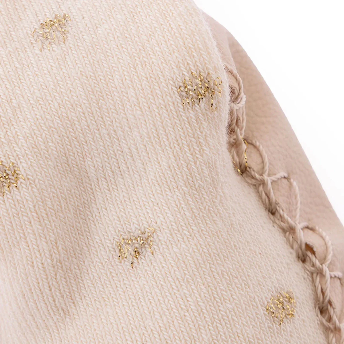 HelloBaby Rattle Socks - Ecru - Image 6