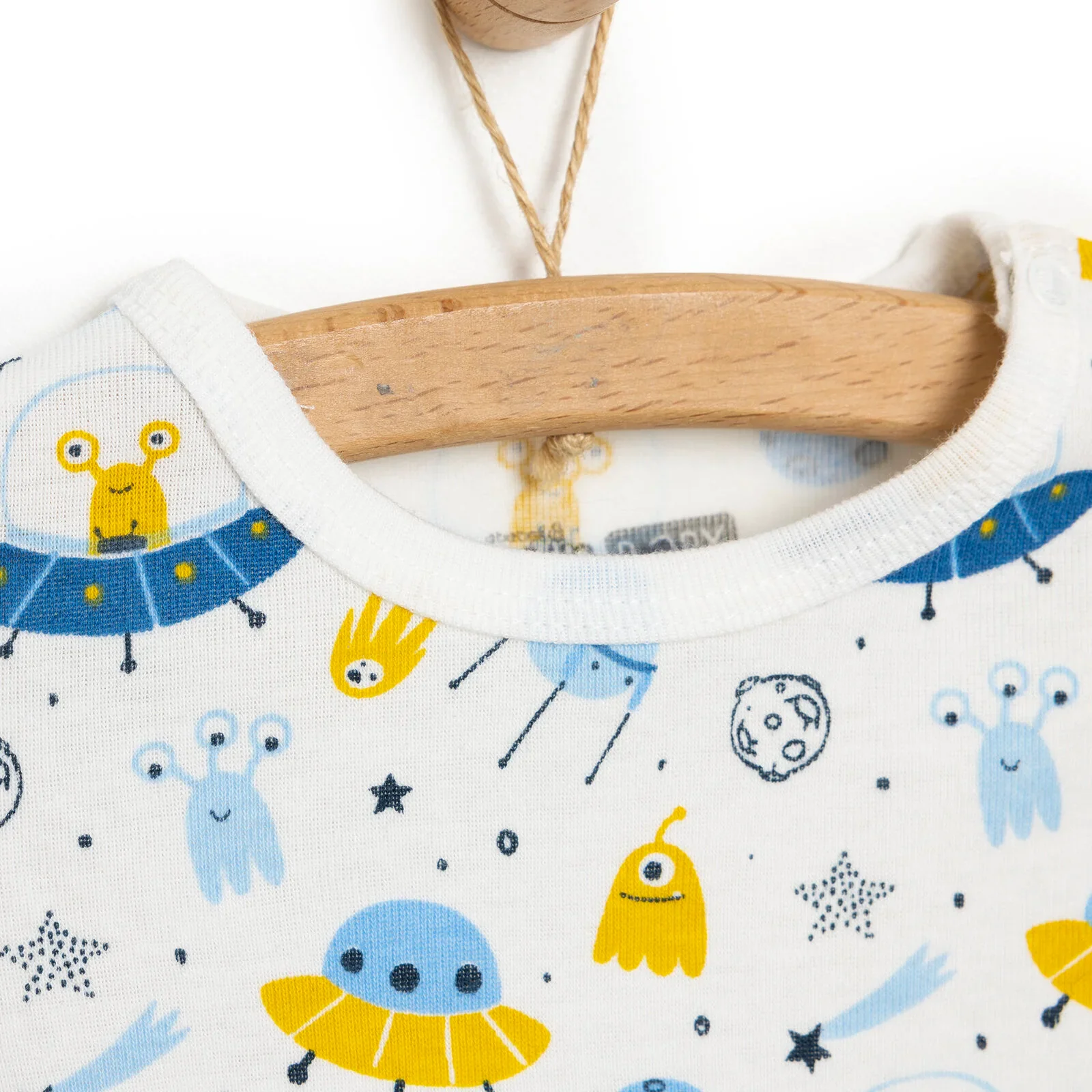 HelloBaby Baby Boy Short Sleeve  Body - White - Image 4