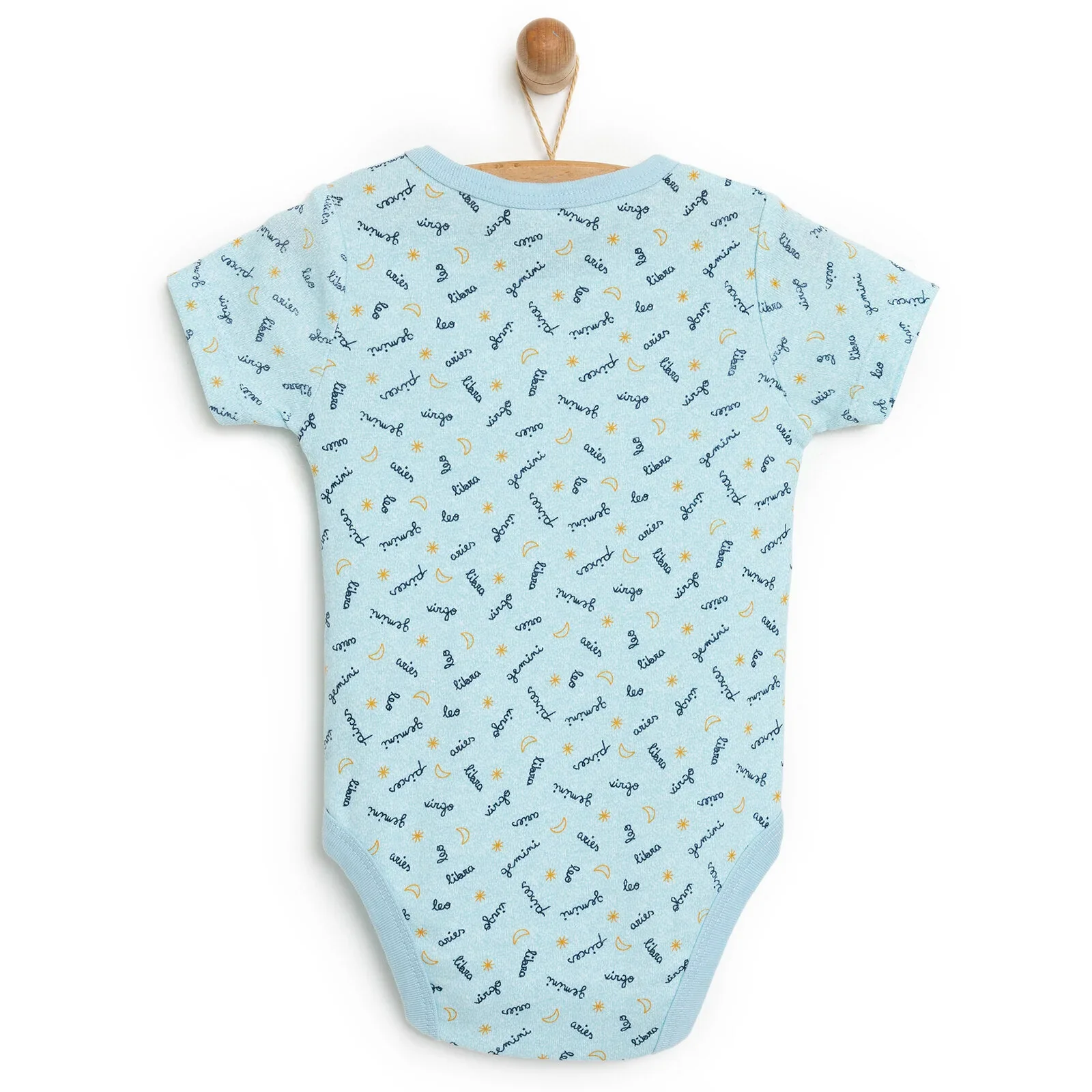 HelloBaby Baby Boy Short Sleeve  Body - Blue - Image 2