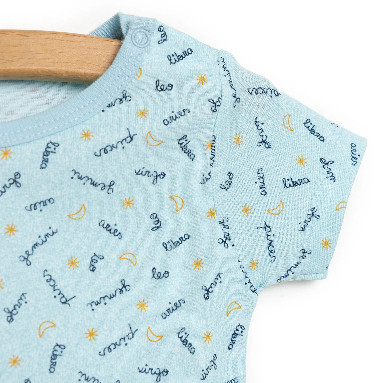 HelloBaby Baby Boy Short Sleeve  Body - Blue - Image 6