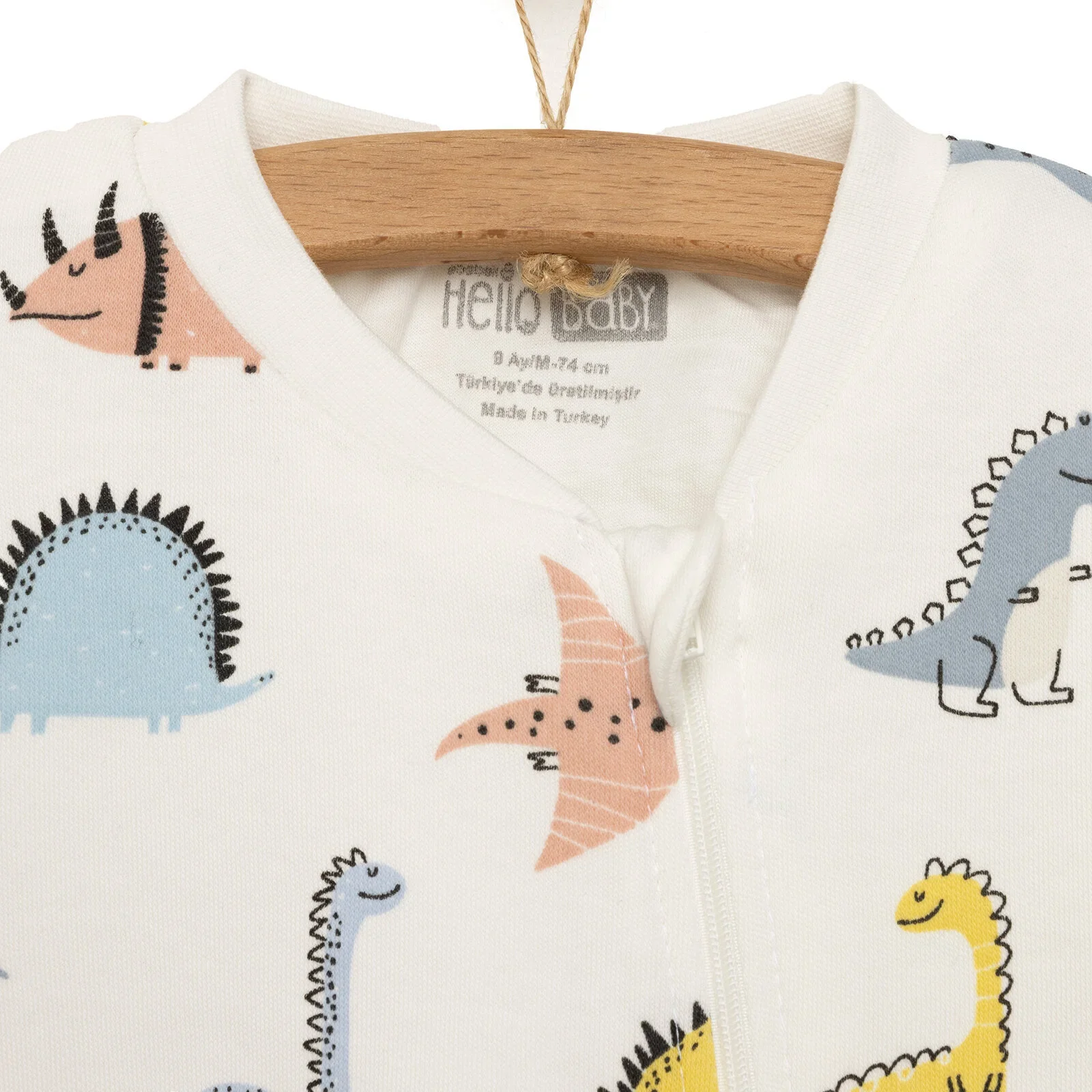 HelloBaby Sleepsuit - Ecru - Image 3