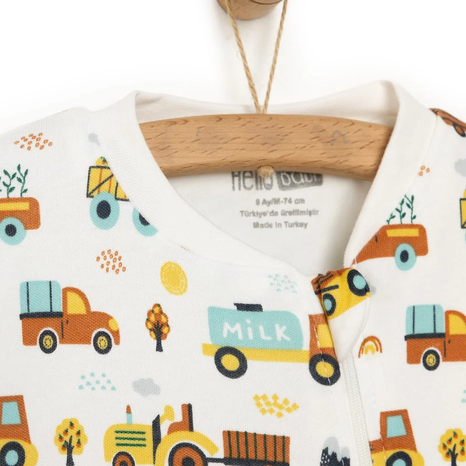 HelloBaby Sleepsuit - Beige - Image 4