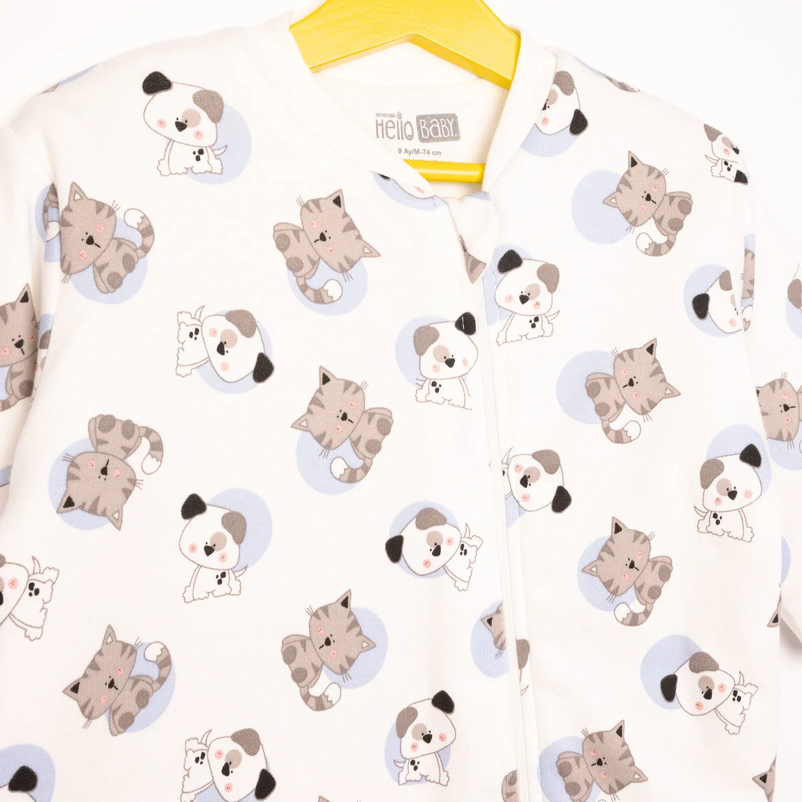 HelloBaby Sleepsuit - White - Image 3
