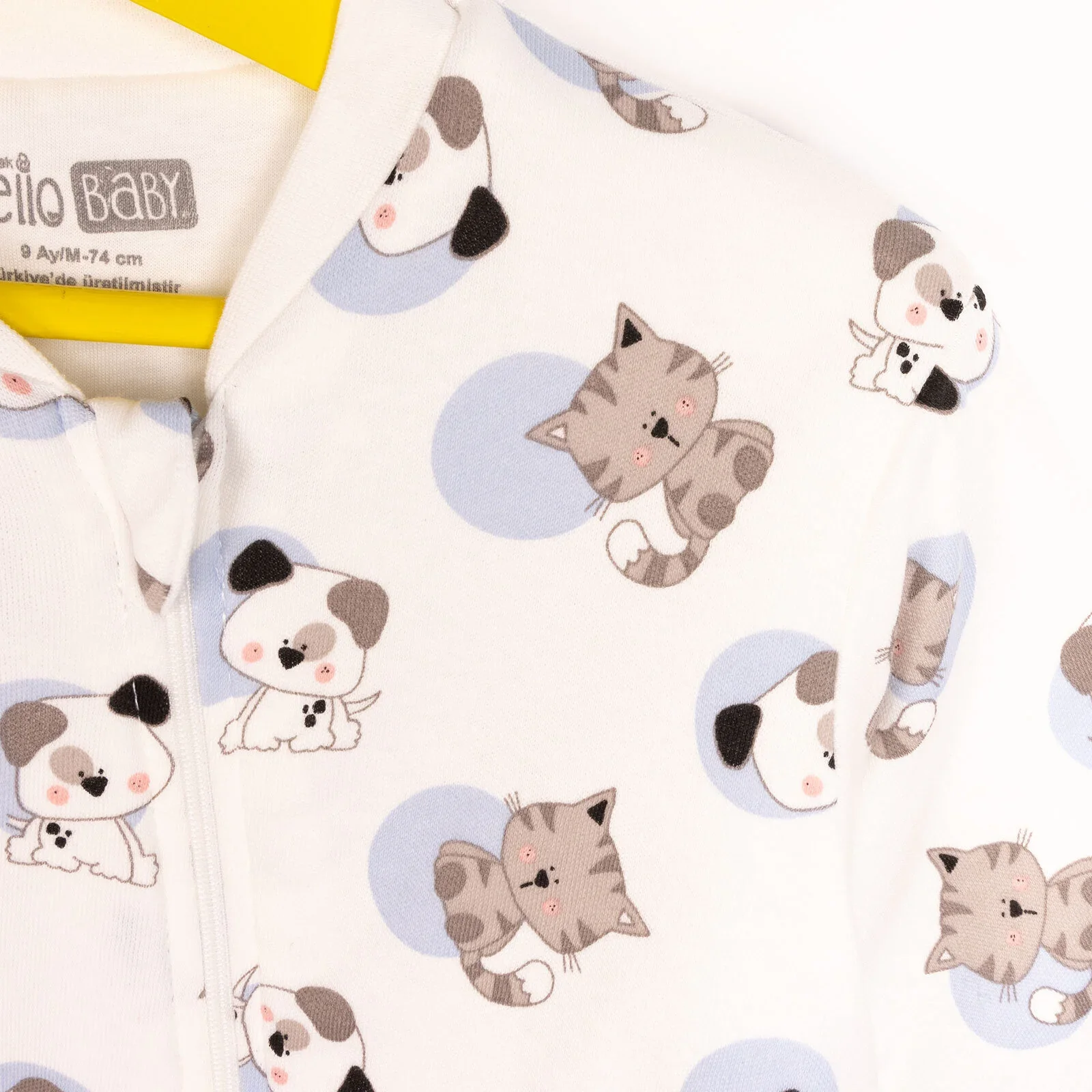 HelloBaby Sleepsuit - White - Image 4