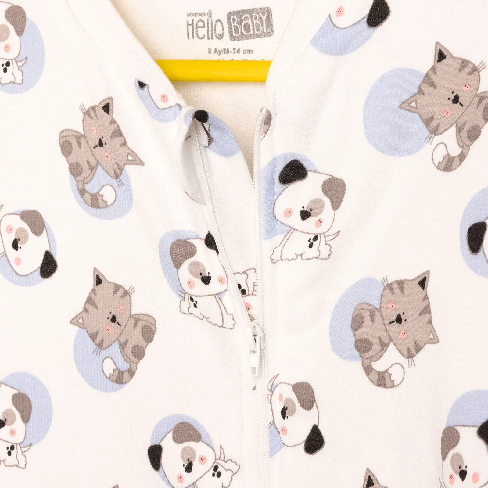HelloBaby Sleepsuit - White - Image 5