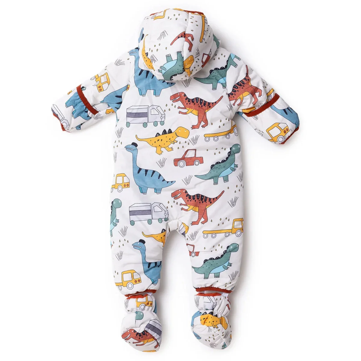 HelloBaby Snowsuit - Ecru Printed - Image 2