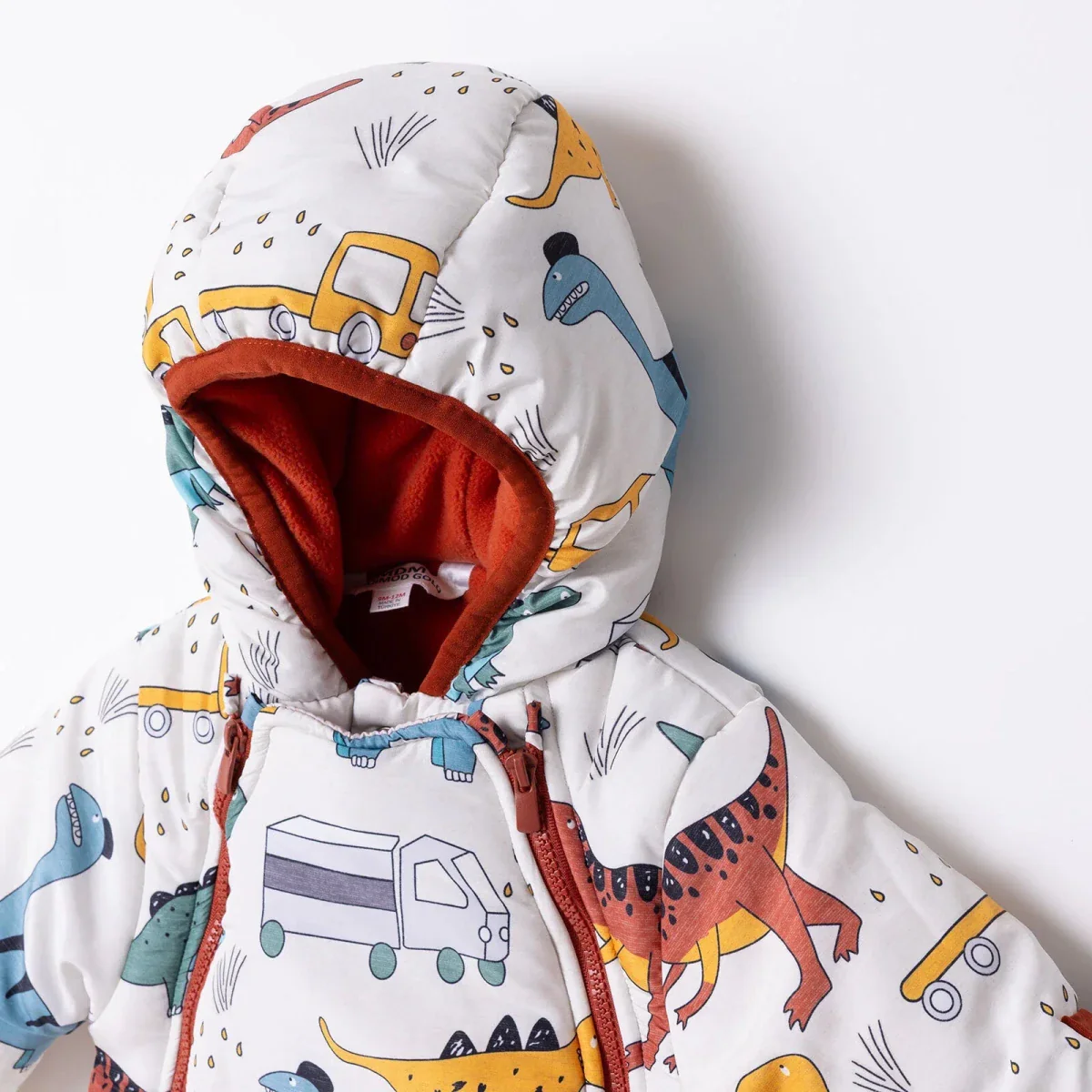 HelloBaby Snowsuit - Ecru Printed - Image 3